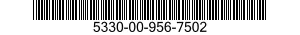 5330-00-956-7502 GASKET 5330009567502 009567502