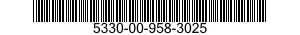 5330-00-958-3025 O-RING 5330009583025 009583025