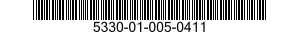 5330-01-005-0411 SEAL,NONMETALLIC SPECIAL SHAPED SECTION 5330010050411 010050411