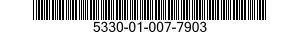 5330-01-007-7903 SEAL,NONMETALLIC SPECIAL SHAPED SECTION 5330010077903 010077903