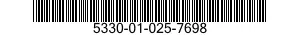 5330-01-025-7698 GASKET 5330010257698 010257698