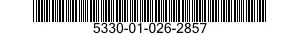 5330-01-026-2857 GASKET 5330010262857 010262857