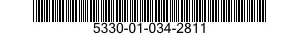 5330-01-034-2811 GASKET 5330010342811 010342811