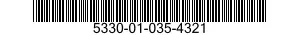 5330-01-035-4321 GASKET 5330010354321 010354321