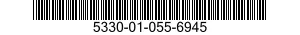 5330-01-055-6945 SEAL,NONMETALLIC SPECIAL SHAPED SECTION 5330010556945 010556945
