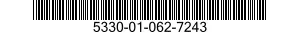 5330-01-062-7243 SEAL,NONMETALLIC SPECIAL SHAPED SECTION 5330010627243 010627243