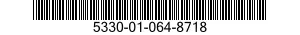 5330-01-064-8718 GASKET 5330010648718 010648718