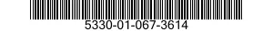 5330-01-067-3614 SEAL,NONMETALLIC STRIP 5330010673614 010673614