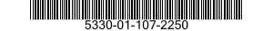 5330-01-107-2250 SEAL,NONMETALLIC STRIP 5330011072250 011072250