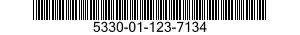5330-01-123-7134 SEAL,NONMETALLIC SPECIAL SHAPED SECTION 5330011237134 011237134