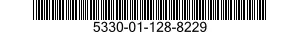 5330-01-128-8229 SEAL,NONMETALLIC SPECIAL SHAPED SECTION 5330011288229 011288229