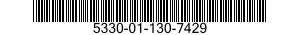 5330-01-130-7429 RUBBER STRIP 5330011307429 011307429
