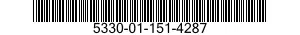5330-01-151-4287 GASKET 5330011514287 011514287