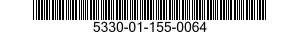 5330-01-155-0064 SEAL,RUBBER SPECIAL SHAPED SECTION 5330011550064 011550064