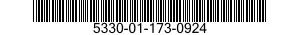 5330-01-173-0924 GASKET 5330011730924 011730924
