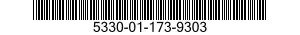 5330-01-173-9303 SEAL,RUBBER SPECIAL SHAPED SECTION 5330011739303 011739303