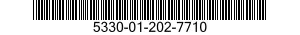 5330-01-202-7710 SEAL,NONMETALLIC SPECIAL SHAPED SECTION 5330012027710 012027710