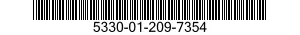 5330-01-209-7354 SEAL,NONMETALLIC SPECIAL SHAPED SECTION 5330012097354 012097354