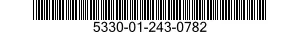 5330-01-243-0782 SEAL,NONMETALLIC SPECIAL SHAPED SECTION 5330012430782 012430782