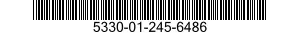 5330-01-245-6486 SEAL,NONMETALLIC SPECIAL SHAPED SECTION 5330012456486 012456486