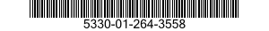 5330-01-264-3558 SEAL,NONMETALLIC SPECIAL SHAPED SECTION 5330012643558 012643558