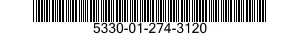 5330-01-274-3120 GASKET 5330012743120 012743120