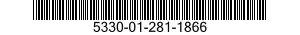 5330-01-281-1866 SEAL,NONMETALLIC SPECIAL SHAPED SECTION 5330012811866 012811866