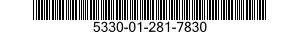 5330-01-281-7830 SEAL,NONMETALLIC SPECIAL SHAPED SECTION 5330012817830 012817830