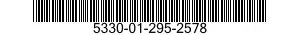 5330-01-295-2578 SEAL,NONMETALLIC ROUND SECTION 5330012952578 012952578