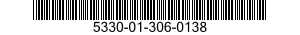 5330-01-306-0138 SEAL,NONMETALLIC SPECIAL SHAPED SECTION 5330013060138 013060138