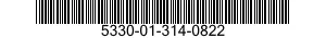 5330-01-314-0822 GASKET 5330013140822 013140822