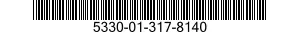 5330-01-317-8140 SEAL,NONMETALLIC SPECIAL SHAPED SECTION 5330013178140 013178140