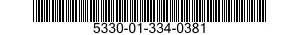 5330-01-334-0381 GASKET 5330013340381 013340381