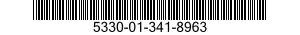 5330-01-341-8963 SEAL,NONMETALLIC SPECIAL SHAPED SECTION 5330013418963 013418963
