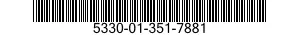 5330-01-351-7881 SEAL,NONMETALLIC SPECIAL SHAPED SECTION 5330013517881 013517881