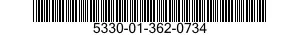 5330-01-362-0734 GASKET 5330013620734 013620734