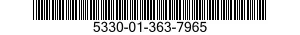 5330-01-363-7965 SEAL,NONMETALLIC SPECIAL SHAPED SECTION 5330013637965 013637965