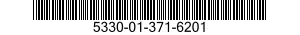 5330-01-371-6201 SEAL,NONMETALLIC SPECIAL SHAPED SECTION 5330013716201 013716201