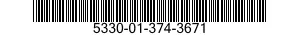 5330-01-374-3671 GASKET 5330013743671 013743671