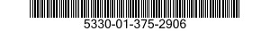5330-01-375-2906 SEAL,NONMETALLIC SPECIAL SHAPED SECTION 5330013752906 013752906