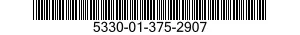 5330-01-375-2907 SEAL,NONMETALLIC SPECIAL SHAPED SECTION 5330013752907 013752907