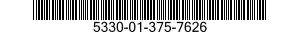 5330-01-375-7626 SEAL,NONMETALLIC SPECIAL SHAPED SECTION 5330013757626 013757626