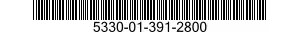 5330-01-391-2800 SEAL,NONMETALLIC SPECIAL SHAPED SECTION 5330013912800 013912800
