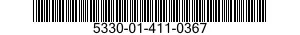 5330-01-411-0367 SEAL,NONMETALLIC CHANNEL 5330014110367 014110367