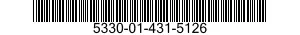 5330-01-431-5126 RUBBER STRIP 5330014315126 014315126