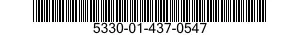 5330-01-437-0547 GASKET 5330014370547 014370547