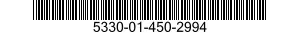 5330-01-450-2994 SEAL,NONMETALLIC SPECIAL SHAPED SECTION 5330014502994 014502994
