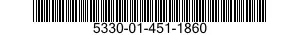 5330-01-451-1860 SEAL,NONMETALLIC SPECIAL SHAPED SECTION 5330014511860 014511860