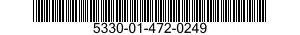 5330-01-472-0249 SEAL,NONMETALLIC SPECIAL SHAPED SECTION 5330014720249 014720249