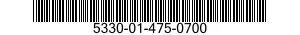 5330-01-475-0700 PACKING WITH RETAINER 5330014750700 014750700